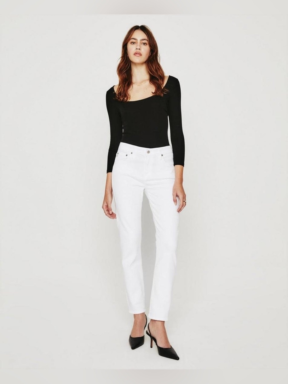AG “The Ex-Boyfriend Slim” “Slouchy Slim” Ankle Length Boyfriend Jeans Size 27R